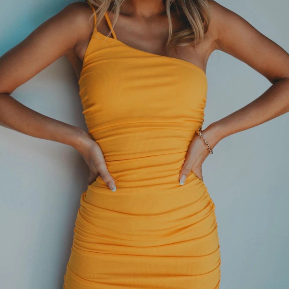 princess polly reece mini orange dress